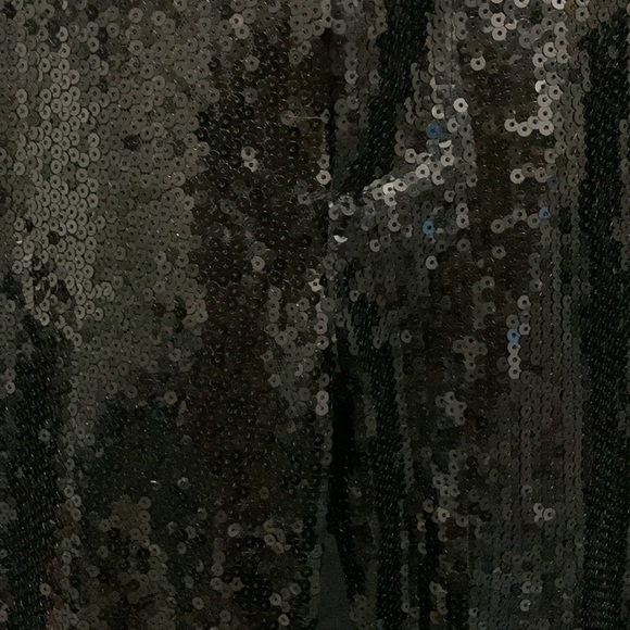 Venus Black Sequinned Jeans - Picture 2 of 7